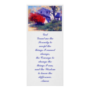 Colourful and Beautiful Country Home Rack Card