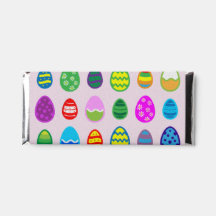 Colourful and beautiful Easter egg pattern