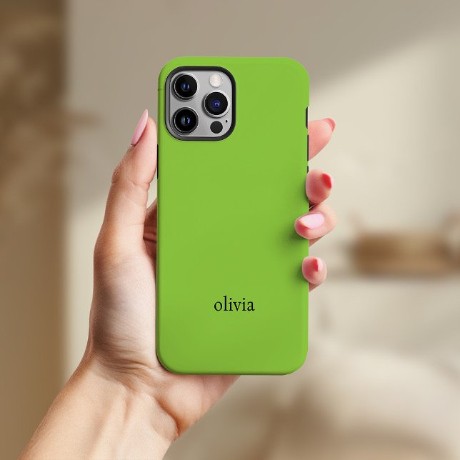 Colourful and Bold | Green and Black Case-Mate iPhone Case (Creator Uploaded)