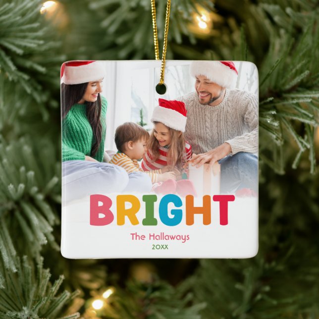 Colourful And Bright Ceramic Ornament (Tree)