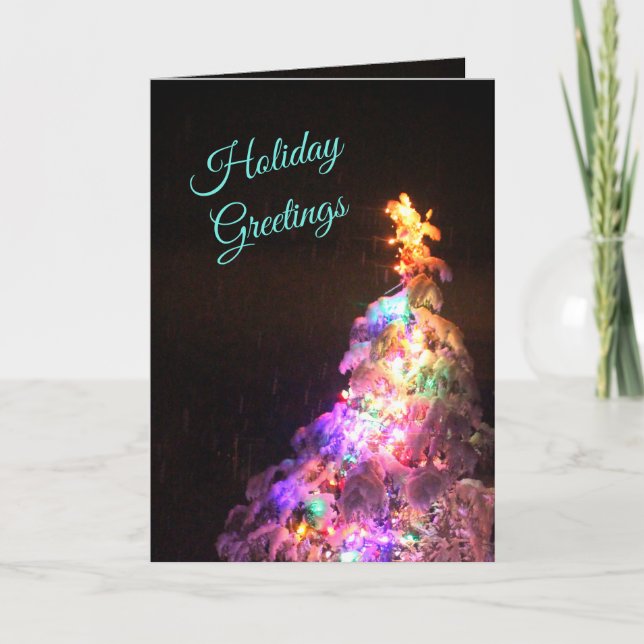 Colourful and Bright Holiday Card (Front)