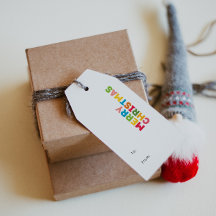 Colourful and Bright Merry Christmas To and From