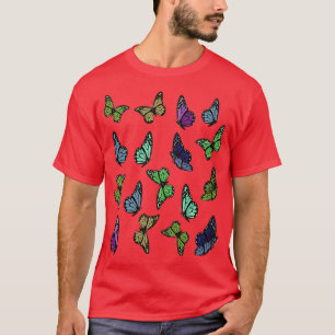 Colourful and Cute Butterfly Pattern 1 T-Shirt