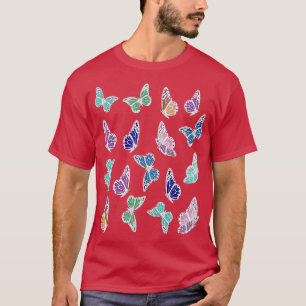 Colourful and Cute Butterfly Pattern 2 T-Shirt