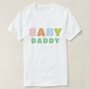 Colourful and Fun Baby Daddy T-Shirt