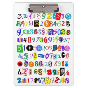 Colourful and Fun Depiction of Pi Clipboard