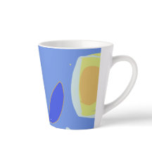 Colourful and fun design Latte Mug