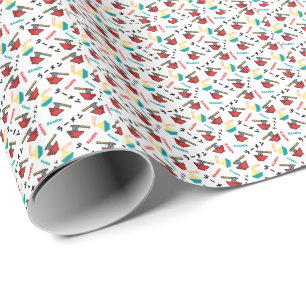 Colourful and Fun Ramen Noodle with Japanese Wrapping Paper