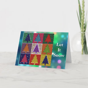Colourful And Unique Holiday Greeting Card