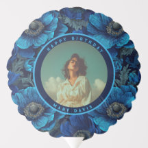 Colourful Anemones Photo Balloon For Any Party