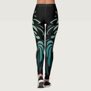 Colourful Angel Feathers    Leggings