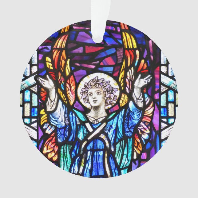 Colourful Angel Ornament (Front)