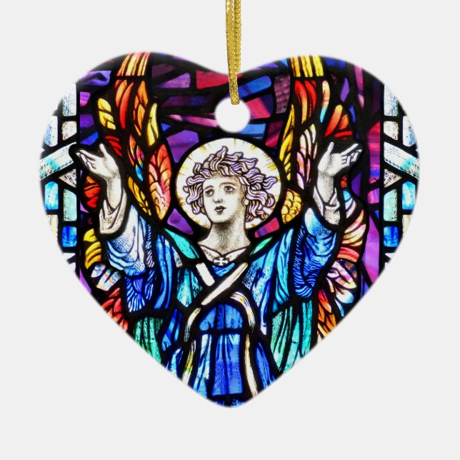 Colourful Angel Ornament (Front)