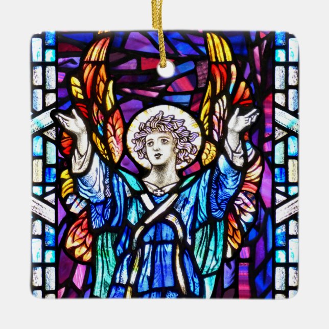 Colourful Angel Ornament (Front)