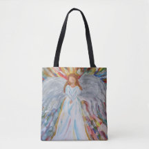 Colourful Angel Tote Bag