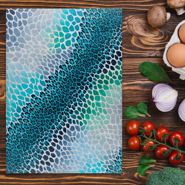 Colourful Animal Print Art Chopping Board (Creator Uploaded)