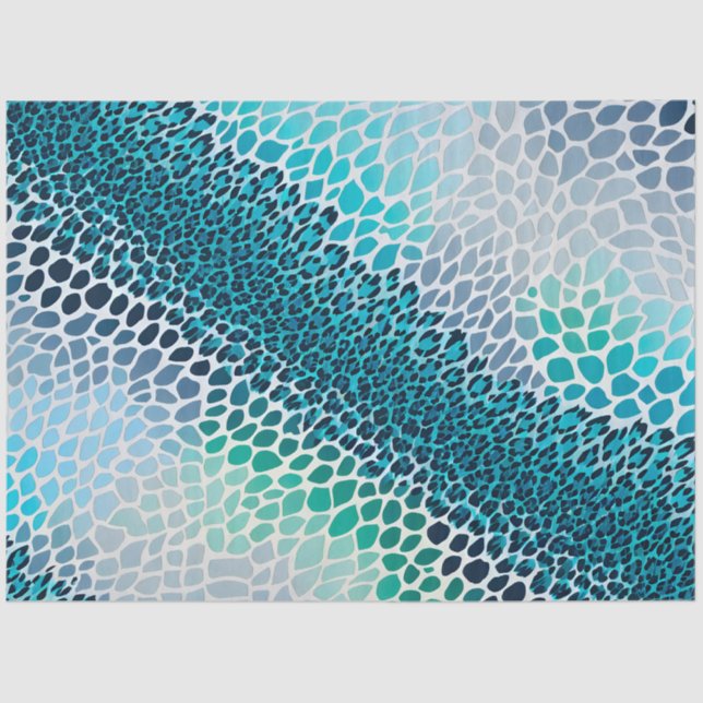 Colourful Animal Print Art Tissue Paper (Front)