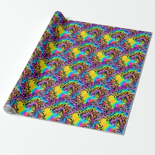 Colourful Animal Print Pattern Wrapping Paper