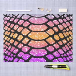Colourful Animal Print & Paw Texture Tissue Paper