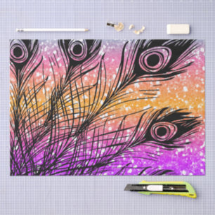 Colourful Animal Print & Paw Texture Tissue Paper