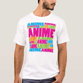 Colourful Anime T-Shirt