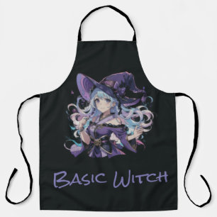 Colourful/Anime/witch/Halloween Apron