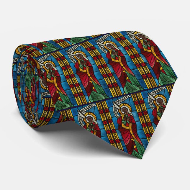 Colourful Annunciation With Mary  Tie (Rolled)