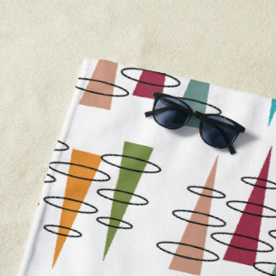 Colourful Antenna Beach Towel