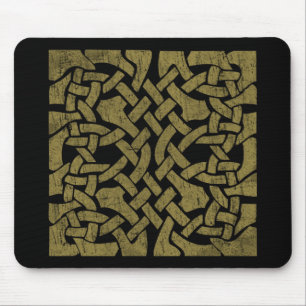 Colourful Antique Celtic Art - Intricate, Beautifu Mouse Mat