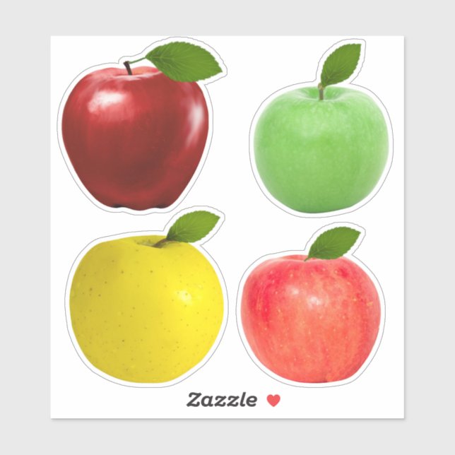 Colourful Apple Fruits (Sheet)