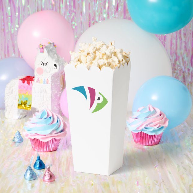 colourful aquarium fish illustration design favour box (Party)