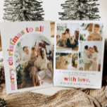 Colourful Arch Photo Merry Christmas Card<br><div class="desc">Photo Christmas Card - Ready to be personalised by you!</div>