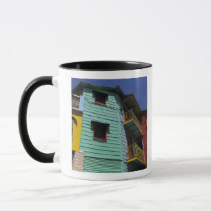 Colourful architecture of La Boca neighbourhood Mug
