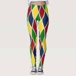 Colourful Argyle Harlequin Diamond Trendy Leggings<br><div class="desc">Colourful argyle harlequin diamond trendy leggings.</div>