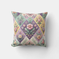 Colourful argyle pastel Easter/Spring