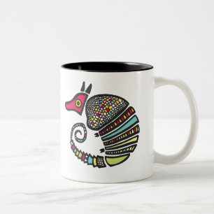 Colourful Armadillo Mug