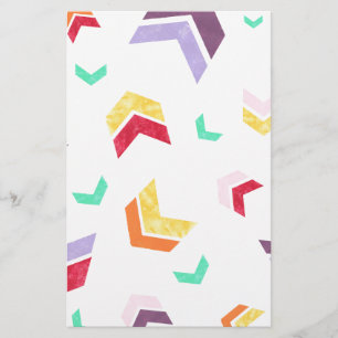 Colourful Arrows Stationery