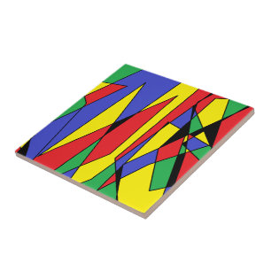 Colourful Art Ceramic Tile
