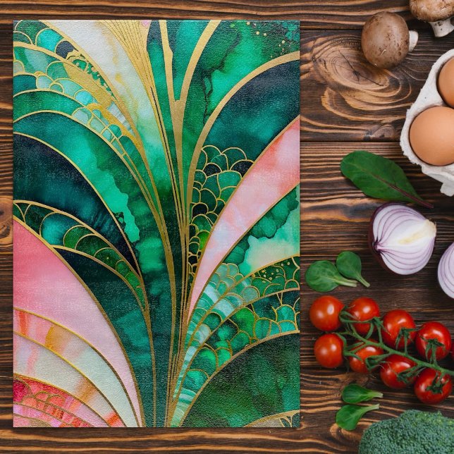 Colourful Art Deco Chopping Board (Creator Uploaded)