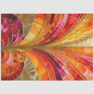 Colourful Art Deco Tissue Paper