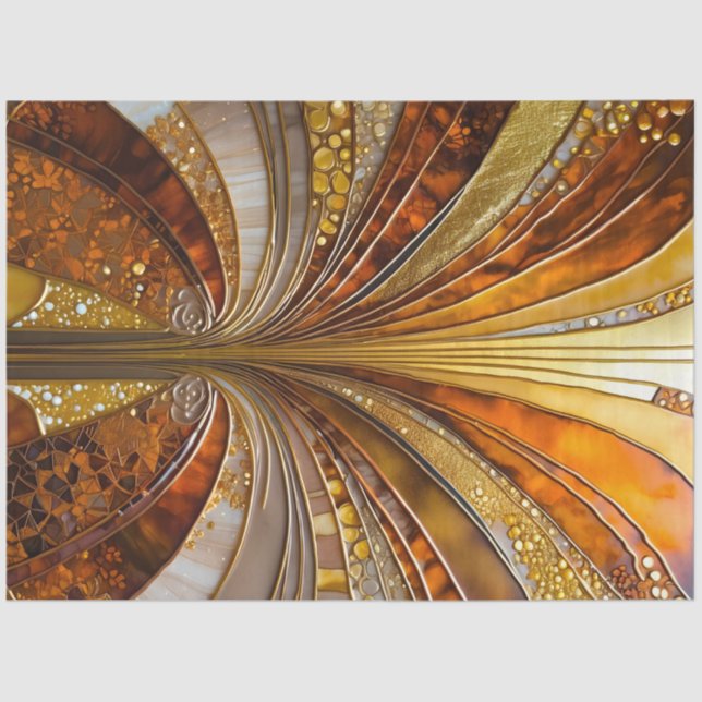 Colourful Art Deco Tissue Paper (Front)