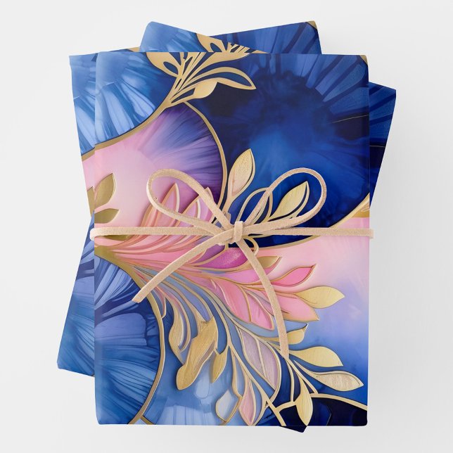 Colourful Art Deco Wrapping Paper Sheets (Creator Uploaded)