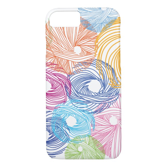 Colourful art illustration case (Back)