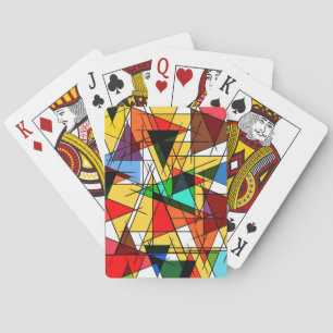 Colourful Art Playing Cards