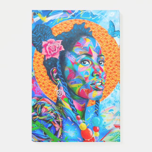 Colourful art post-it notes (Front)