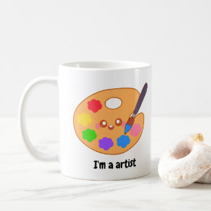 Colourful Artist Paint Palette Coffee Mug