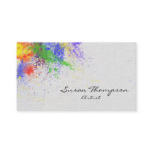 colourful Artist Paint Splatters 2