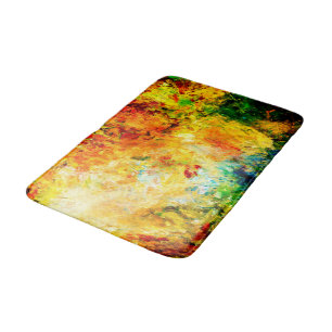 Colourful Artist Palette Bath Mat