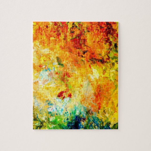 Colourful Artist Palette Challenging Jigsaw Puzzle (Vertical)