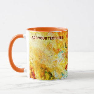 Colourful Artist Palette Mug